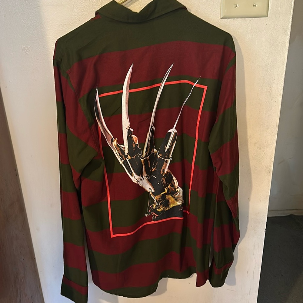 Freddy Krueger Halloween Flannel